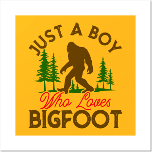 Bigfoot Lover Boy Posters and Art